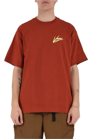 Vans T-Shirts, male, , Size: XL Ribbed crew neck printed t-shirt
