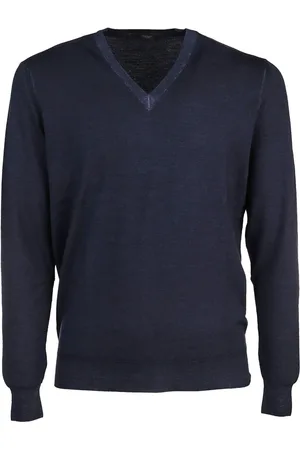 DRUMOHR V-neck Knitwear, male, , Size: M Casual Knit Sweater