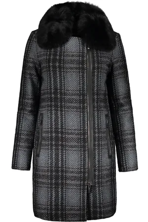 MOORER Parkas, female, , Size: XS Quilted Faux Fur Padded Coat