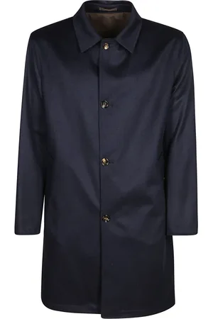 Kired Single-Breasted Coats, male, , Size: 3XL Elegant Shirt with Impeccable Cut