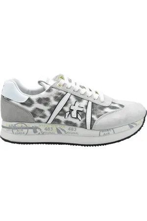 Premiata Sneakers, female, , Size: 7 US Spotted Lace-Up Shoes for Women