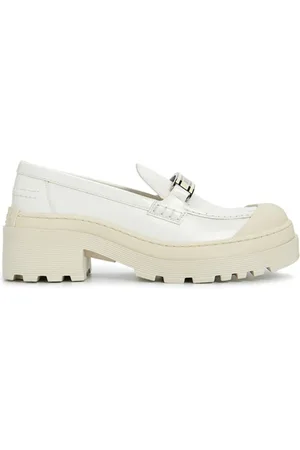 Dior Loafers, female, , Size: 6 US Leather Loafers Elegant Style