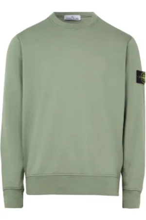 Stone Island Sweatshirts, male, , Size: L Modern Comfortable Sweatshirt with Logo