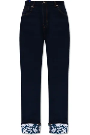Burberry Straight Jeans, female, , Size: W28 Jeans with Logo
