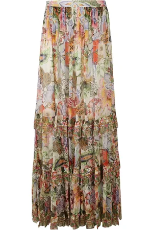 Etro Maxi Skirts, female, , Size: S Printed Long Skirt