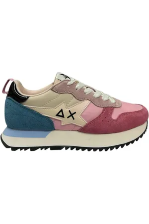 sun68 Sneakers, female, , Size: 8 US Embroidered Logo Sneakers