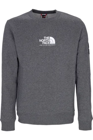 The North Face Sweatshirts, male, , Size: S Heather Crewneck Sweatshirt