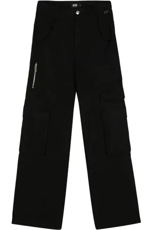 GCDS Straight Trousers, male, , Size: M Ultracargo Stylish Cargo Bag
