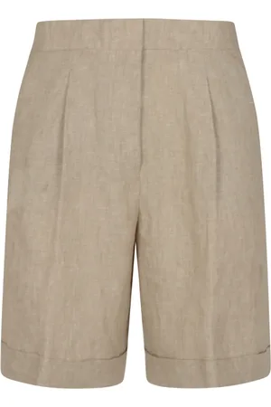 PESERICO SIGN Casual Shorts, female, , Size: M Women`s Bermuda Trousers in Canvas