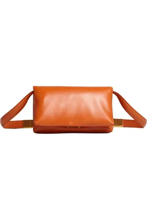 Marni Shoulder Bags, female, , Size: ONE SIZE Prisma Leather Shoulder Bag