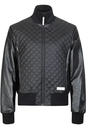 Balmain Winter Jackets, male, , Size: XL Quilted Bomber Jacket