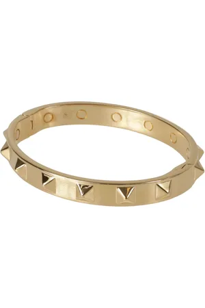 VALENTINO GARAVANI Bracelets, female, , Size: M Rockstud Bangle with Iconic Detailing