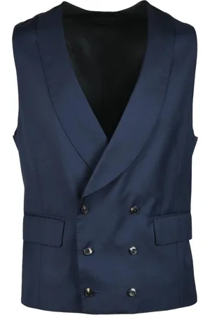 GABRIELE PASINI Suit Vests, male, , Size: L Wool Vest - Stylish Men