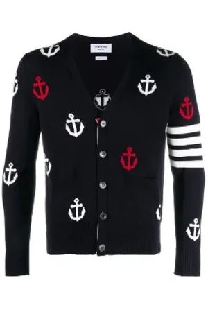 Thom Browne Cardigans, male, , Size: M Sweater for Men