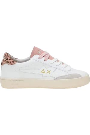 sun68 Sneakers, female, , Size: 6 US Katy Suede Tennis Style Sneakers
