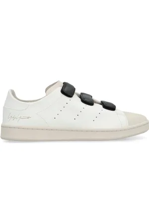 Y-3 Sneakers, male, , Size: 8 US Hook-And-Loop Low-top Leather Sneakers