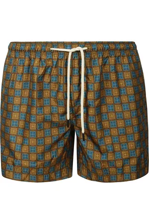 PENINSULA Beachwear, male, , Size: XL Blue Porto Azzurro Swim Shorts