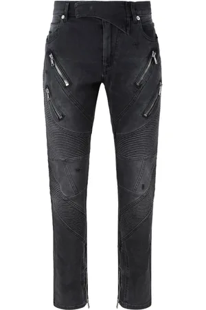 Balmain Slim-fit Jeans, male, , Size: W31 Anthracite Grey Skinny Jeans