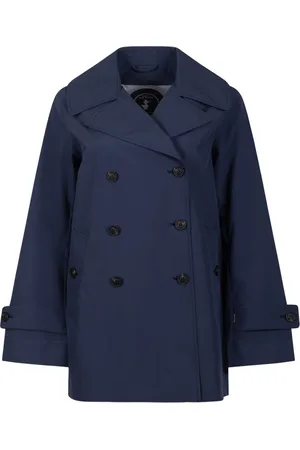 save the duck Blazers, female, , Size: L Trench Coat for Rainy Days