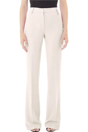 Liu Jo Wide Trousers, female, , Size: XL Stylish Blend of Polyester and Elastane