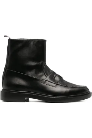 Thom Browne Ankle Boots, male, , Size: 9 US Leather Ankle Boot