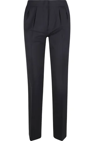 Fabiana Filippi Slim-fit Trousers, female, , Size: XS Woolen Straight Fit Trousers