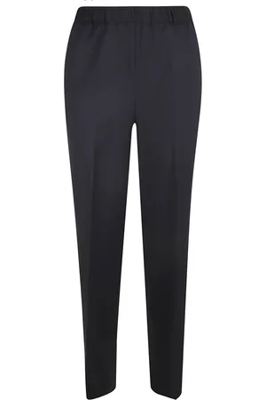 Fabiana Filippi Slim-fit Trousers, female, , Size: S Woolen Straight Leg Trousers