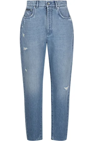 Dolce & Gabbana Slim-fit Jeans, female, , Size: 2XS Mini Ripped Jeans