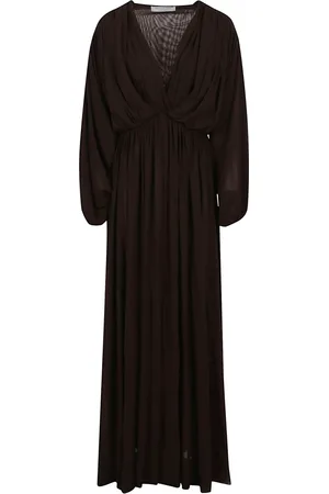 Serafini Maxi Dresses, female, , Size: 2XS Elegant Black Evening Dress
