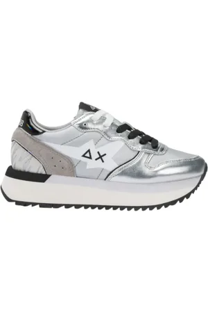 sun68 Sneakers, female, , Size: 8 US Stargirl Sneaker in Silver