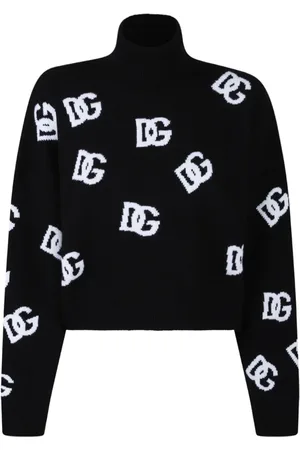 Dolce & Gabbana Turtlenecks, female, , Size: S DG Logo Sweater