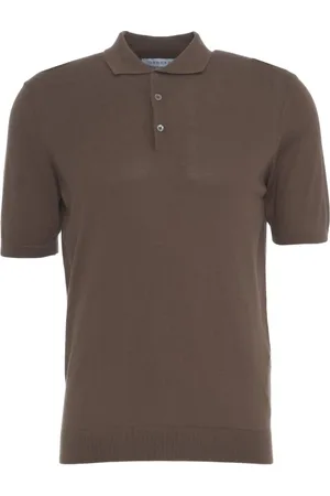 Gender Polo Shirts, male, , Size: XL Silk Blend Polo Shirt Ss25