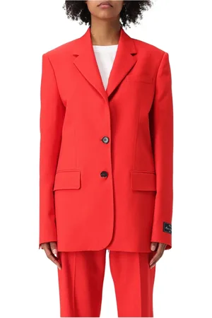 Msgm Blazers, female, , Size: XS Stylish Jacket for Men and Women