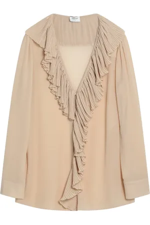 Saint Laurent Blouses, female, , Size: S Elegant Blouse for Women
