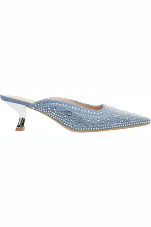 Liu Jo Heeled Mules, female, , Size: 9 US Rhinestone Pointed Toe Pumps