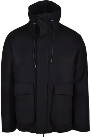 HEVO Winter Jackets, male, , Size: S Wool Blend Jacket with Zipper Lining