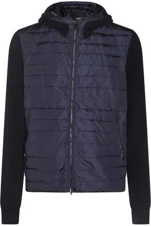 add Light Jackets, male, , Size: S Navy Hooded Zip Jacket
