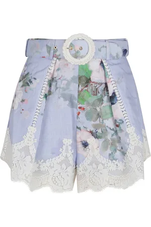 ZIMMERMANN Short Shorts, female, , Size: XS Linen Bermuda Shorts
