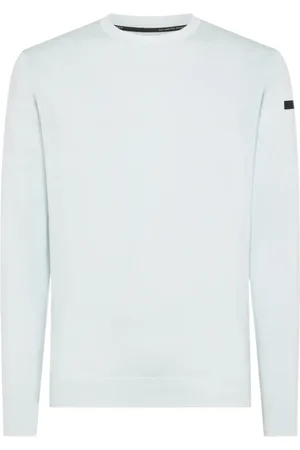 RRD Sweatshirts, male, , Size: 2XL Round Knit Cotton Sweater