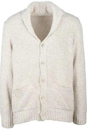 ELEVENTY Cardigans, male, , Size: 2XL Classic Cardigan in Cotton Blend