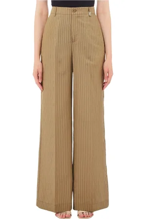 Liu Jo Wide Trousers, female, , Size: S Flare High Waist Pants