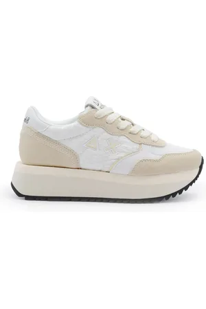 sun68 Sneakers, female, , Size: 6 US Suede and Fabric Sneakers