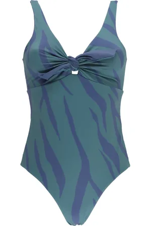 FISICO One-piece, female, , Size: S Swimsuit with Contrasting Pattern