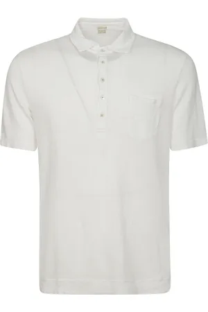 MASSIMO ALBA Polo Shirts, male, , Size: XL Linen Polo Shirt with Chest Pocket