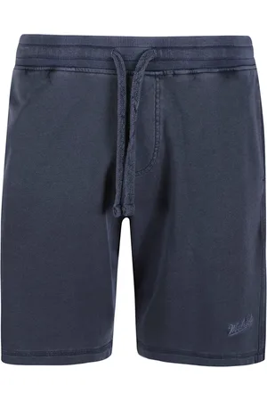 Woolrich Casual Shorts, male, , Size: L Cotton Bermuda Shorts with Elastic Waist