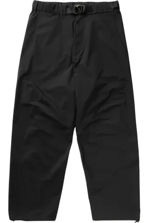 GOLDWIN Straight Trousers, male, , Size: L Helicoid Wide Pants