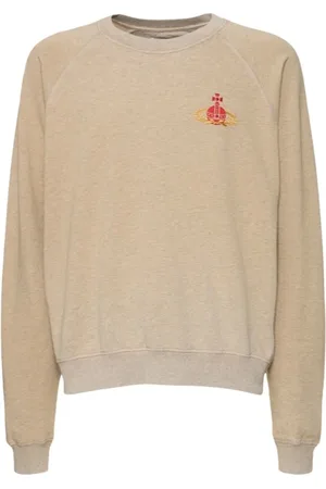 Vivienne Westwood Sweatshirts, male, , Size: XL Sand Raglan Sweatshirt Comfort