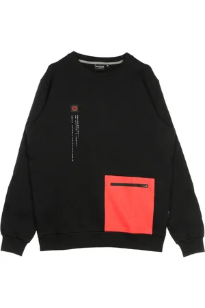 DOLLY NOIRE Sweatshirts, male, , Size: XL High Neck Sweatshirt & Red