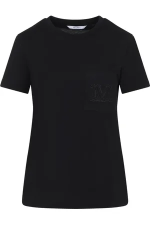 Max Mara T-Shirts, female, , Size: S Logo Pocket T-shirt