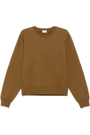 Saint Laurent Sweatshirts, male, , Size: S Soft Sweat Base Molleton Style